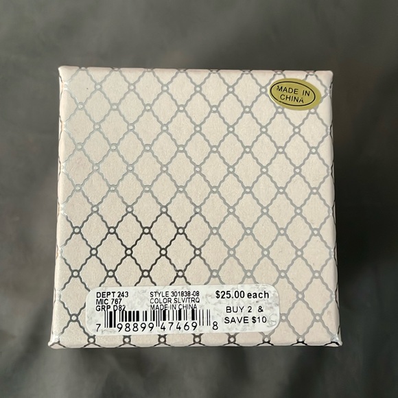 NIB Blue Turquoise Ring size 8 - Picture 6 of 6